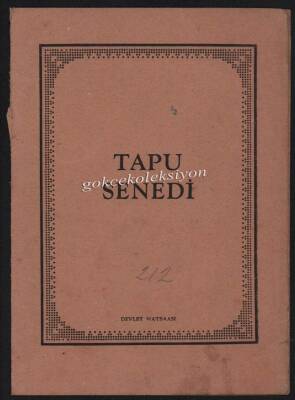 Tapu Senedi Kabı EFM364 - 1