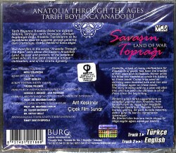 Tarih Boyunca Anadolu Savaşın Toprağı CD (Sıfır) CD3835 - 2