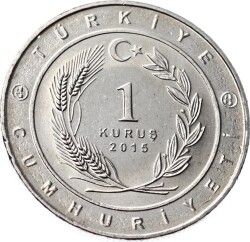 Tarihte 16 Büyük Türk Devletleri Serisi 'Büyük Selçuk İmparatorluğu ' 1 Kuruş Hatıra Parası (2015) - ÇİL TCH465 - 2