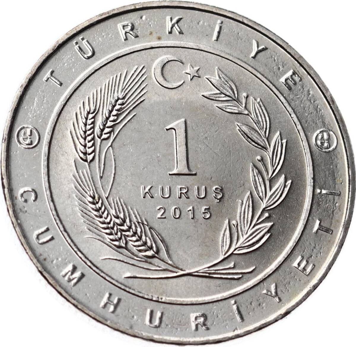 Tarihte 16 Büyük Türk Devletleri Serisi ' Harzemşahlar İmparatorluğu ' 1 Kuruş Hatıra Parası (2015) - ÇİL TCH475 - 2