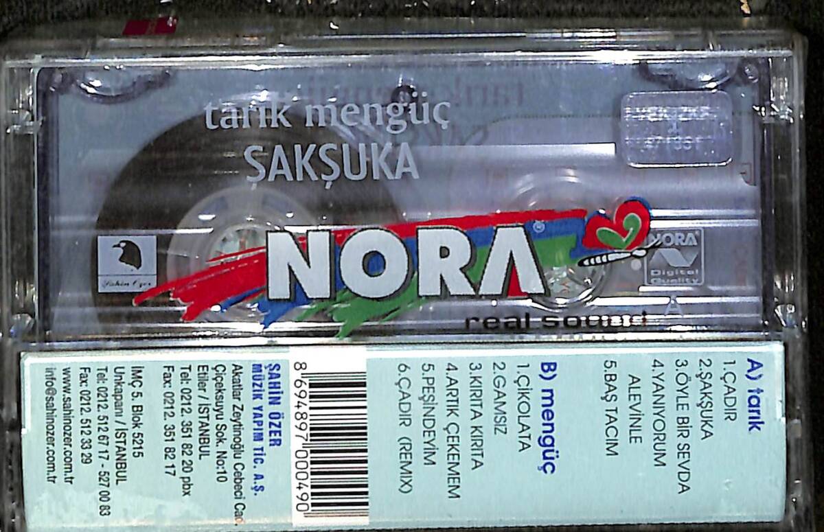 Tarık Mengüç - Şakşuka Kaset (Sıfır Kaset) KST29320 - 2