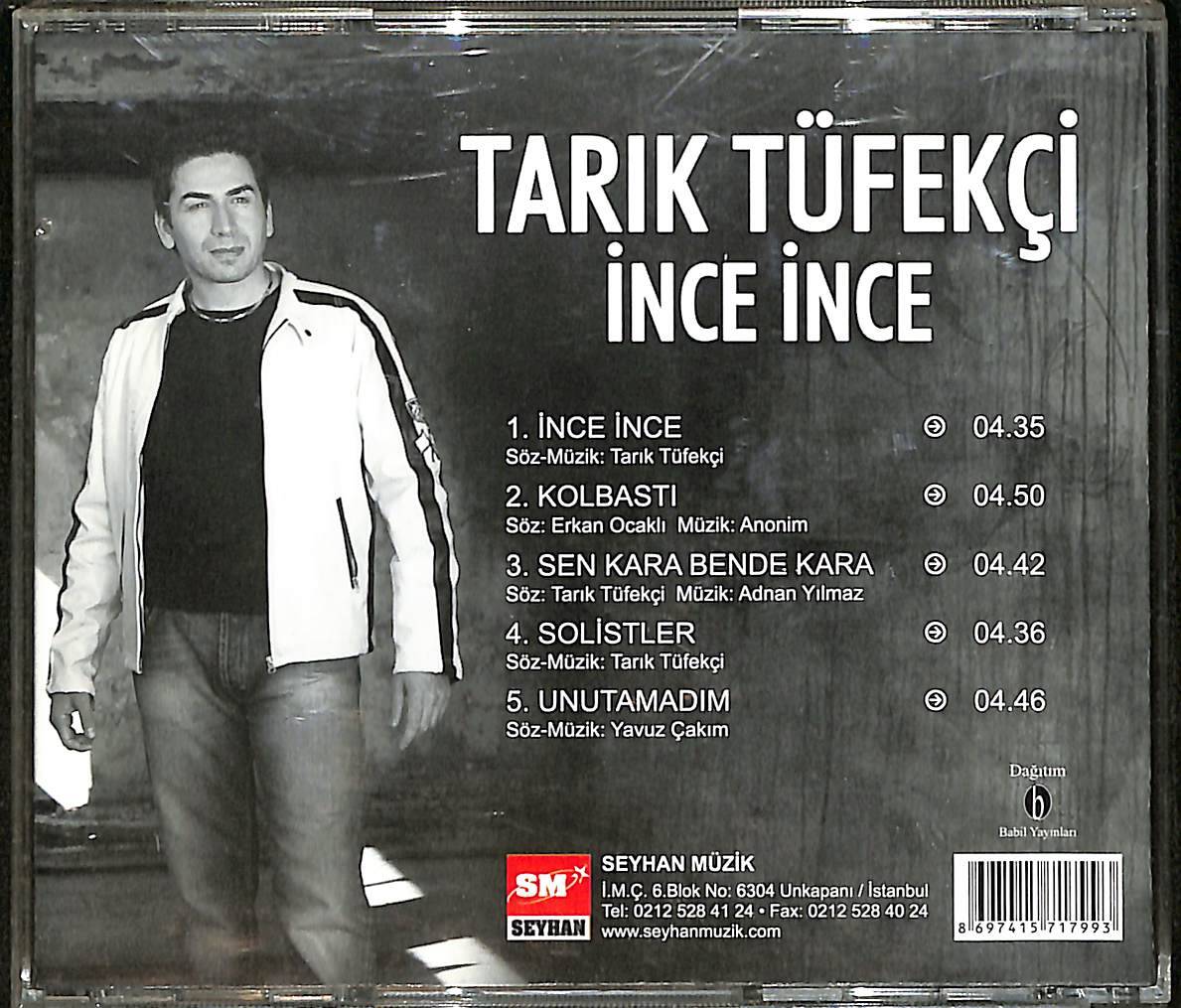 Tarık Tüfekçi - İnce İnce CD (İkinci El) CD4792 - 2