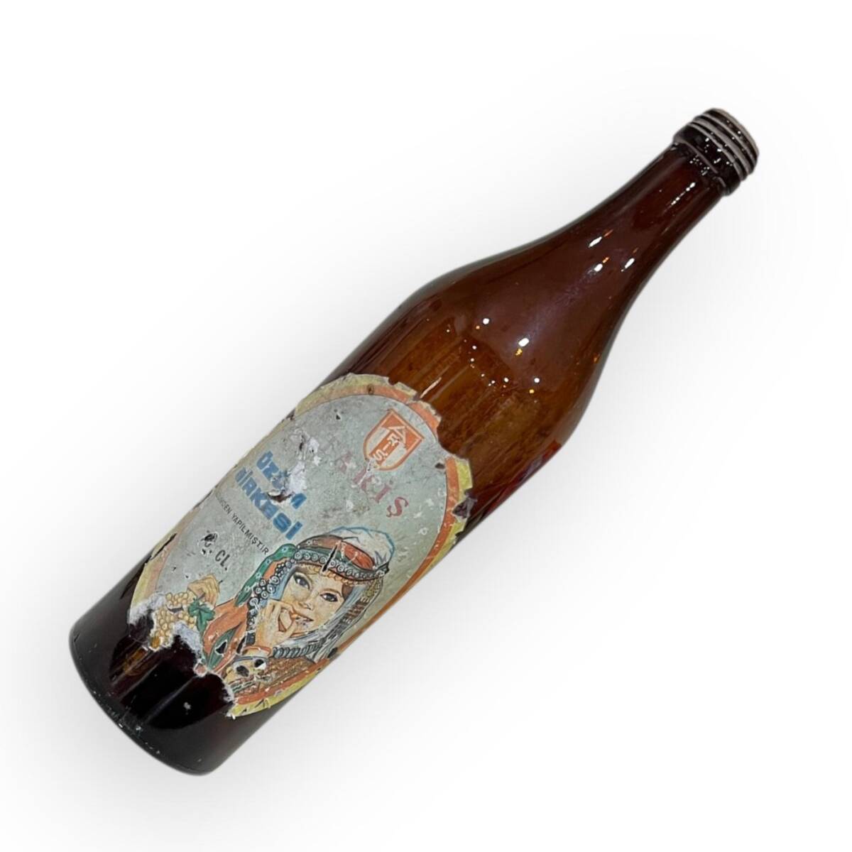 Tariş Üzüm Sirkesi Sirkesi Boş Şişe 1970s 70cl #AOB5146 - 1