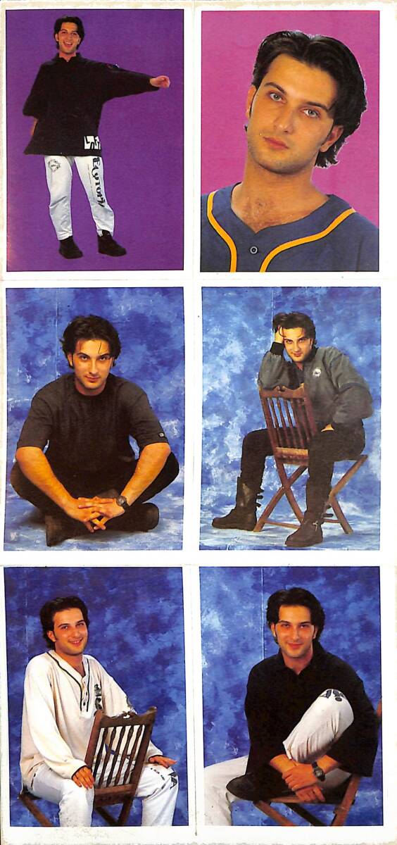 Tarkan 6 Farklı Sticker KRT23349 - 1