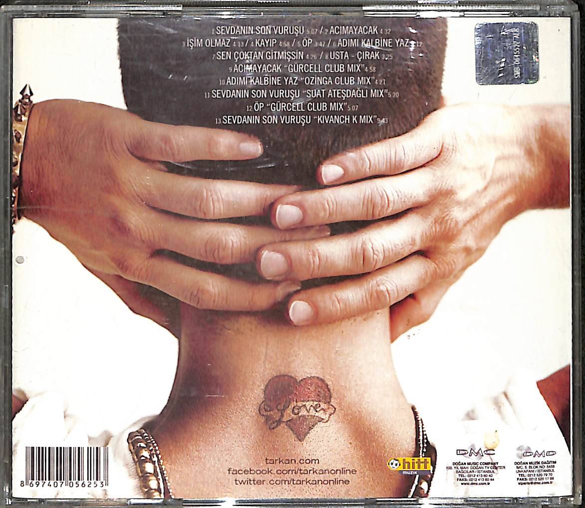 Tarkan - Adımı Kalbine Yaz CD (İkinci El) CD3858 - 2