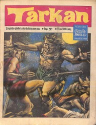 Tarkan Çizgi Roman Sayı: 509 20 Ağustos 1980 - Sezgin Burak NDR93133 - Gökçekoleksiyon
