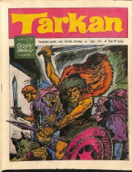 Tarkan Çizgi Roman Sayı114 24 Ocak 1973 - Sezgin Burak NDR79988 - Gökçekoleksiyon