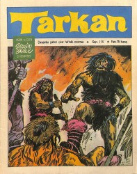 Tarkan Çizgi Roman Sayı115 31 Ocak 1973 - Sezgin Burak NDR79987 - Gökçekoleksiyon