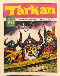 Tarkan Çizgi Roman Sayı126 18 Nisan 1973 - Sezgin Burak NDR80005 - Gökçekoleksiyon