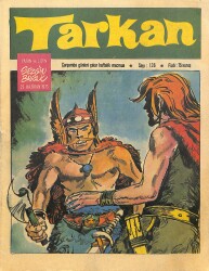 Tarkan Çizgi Roman Sayı136 27 Haziran 1973 - Sezgin Burak NDR81277 - Gökçekoleksiyon