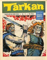Tarkan Çizgi Roman Sayı143 15 Ağustos 1973 - Sezgin Burak NDR81247 - Gökçekoleksiyon
