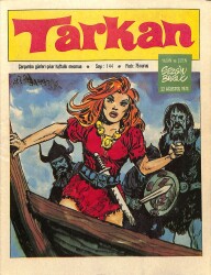 Tarkan Çizgi Roman Sayı144 22 Ağustos 1973 - Sezgin Burak NDR81246 - Gökçekoleksiyon