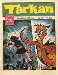 Tarkan Çizgi Roman Sayı145 29 Ağustos 1973 - Sezgin Burak NDR81245 - Gökçekoleksiyon