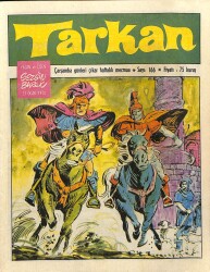 Tarkan Çizgi Roman Sayı166 23 Ocak 1974 - Sezgin Burak NDR81023 - Gökçekoleksiyon