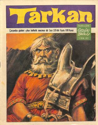 Tarkan Çizgi Roman Sayı320 5 Ocak 1977 - Sezgin Burak NDR80953 - 1