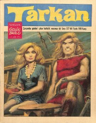 Tarkan Çizgi Roman Sayı327 23 Şubat 1977 - Sezgin Burak NDR80968 - Gökçekoleksiyon