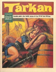 Tarkan Çizgi Roman Sayı328 2 Mart 1977 - Sezgin Burak NDR80969 - Gökçekoleksiyon