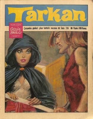 Tarkan Çizgi Roman Sayı336 27 Nisan 1977 - Sezgin Burak NDR79944 - 1