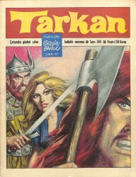 Tarkan Çizgi Roman Sayı340 25 Mayıs 1977 - Sezgin Burak NDR79936 - Gökçekoleksiyon