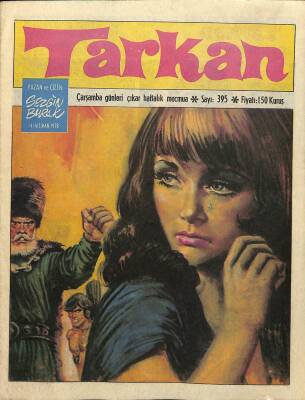 Tarkan Çizgi Roman Sayı395 14 Haziran 1978 - Sezgin Burak NDR79890 - 1