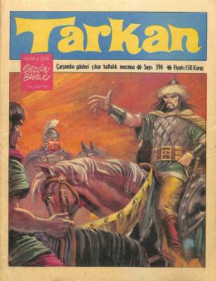 Tarkan Çizgi Roman Sayı396 21 Haziran 1978 - Sezgin Burak NDR79891 - 1