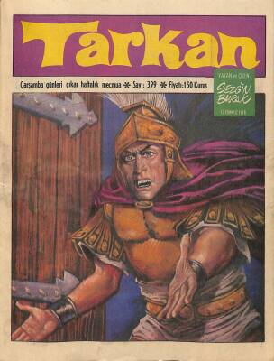 Tarkan Çizgi Roman Sayı399 12 Temmuz 1978 - Sezgin Burak NDR79894 - 1