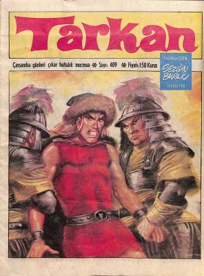Tarkan Çizgi Roman Sayı409 20 Eylül 1978 - Sezgin Burak NDR79963 - 1