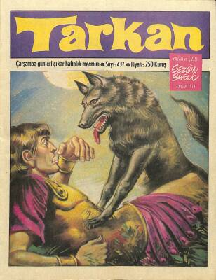 Tarkan Çizgi Roman Sayı437 4 Nisan 1979 - Sezgin Burak NDR80149 - 1