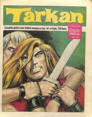 Tarkan Çizgi Roman Sayı441 2 Mayıs 1979 - Sezgin Burak NDR80050 - 1