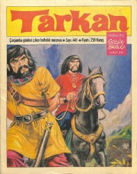 Tarkan Çizgi Roman Sayı443 16 Mayıs 1979 - Sezgin Burak NDR80052 - Gökçekoleksiyon