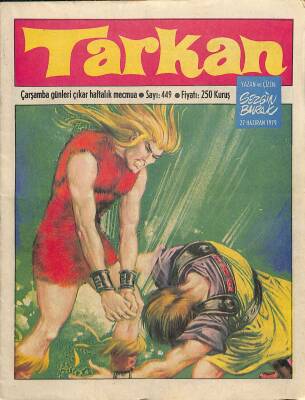 Tarkan Çizgi Roman Sayı449 27 Haziran 1979 - Sezgin Burak NDR80042 - 1