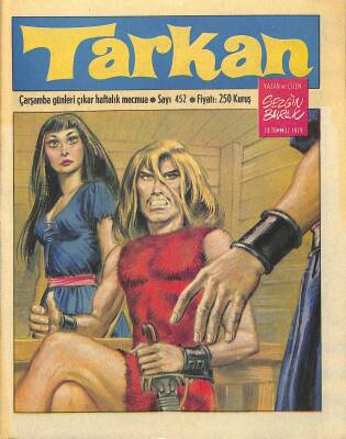 Tarkan Çizgi Roman Sayı452 18Temmuz 1979 - Sezgin Burak NDR80045 - 1