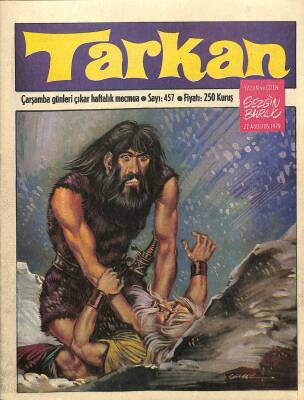 Tarkan Çizgi Roman Sayı457 22 Ağustos 1979 - Sezgin Burak NDR80028 - 1