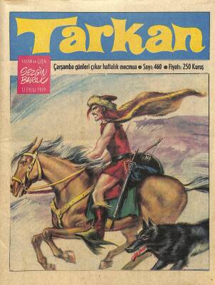Tarkan Çizgi Roman Sayı460 12 Eylül 1979 - Sezgin Burak NDR80031 - 1