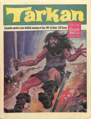 Tarkan Çizgi Roman Sayı461 19 Eylül 1979 - Sezgin Burak NDR80032 - 1