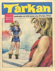 Tarkan Çizgi Roman Sayı464 10 Ekim 1979 - Sezgin Burak NDR80035 - Gökçekoleksiyon