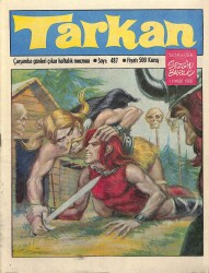 Tarkan Çizgi Roman Sayı487 19 Mart 1980 - Sezgin Burak NDR80026 - Gökçekoleksiyon