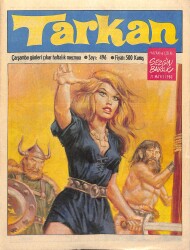Tarkan Çizgi Roman Sayı496 21 Mayıs 1980 - Sezgin Burak NDR80288 - Gökçekoleksiyon