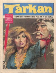 Tarkan Çizgi Roman Sayı498 4 Haziran 1980 - Sezgin Burak NDR80290 - Gökçekoleksiyon