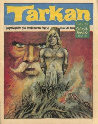 Tarkan Çizgi Roman Sayı542 8 Nisan 1981- Sezgin Burak NDR80617 - Gökçekoleksiyon