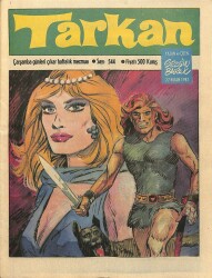 Tarkan Çizgi Roman Sayı544 22 Nisan 1981- Sezgin Burak NDR80619 - Gökçekoleksiyon