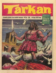 Tarkan Çizgi Roman Sayı550 3 Haziran 1981- Sezgin Burak NDR80625 - Gökçekoleksiyon