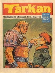 Tarkan Çizgi Roman Sayı565 16 Eylül 1981- Sezgin Burak NDR80612 - Gökçekoleksiyon