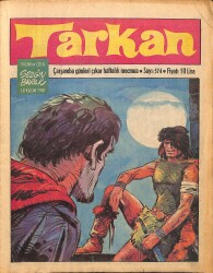 Tarkan Çizgi Roman Sayı574 18 Kasım 1981- Sezgin Burak NDR80599 - Gökçekoleksiyon