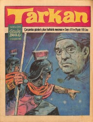 Tarkan Çizgi Roman Sayı575 25 Kasım 1981- Sezgin Burak NDR80600 - Gökçekoleksiyon
