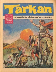Tarkan Çizgi Roman Sayı576 2 Aralık 1981- Sezgin Burak NDR80601 - Gökçekoleksiyon