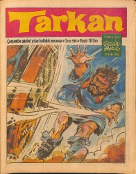 Tarkan Çizgi Roman Sayı590 10 Mart 1982 - Sezgin Burak NDR80579 - Gökçekoleksiyon