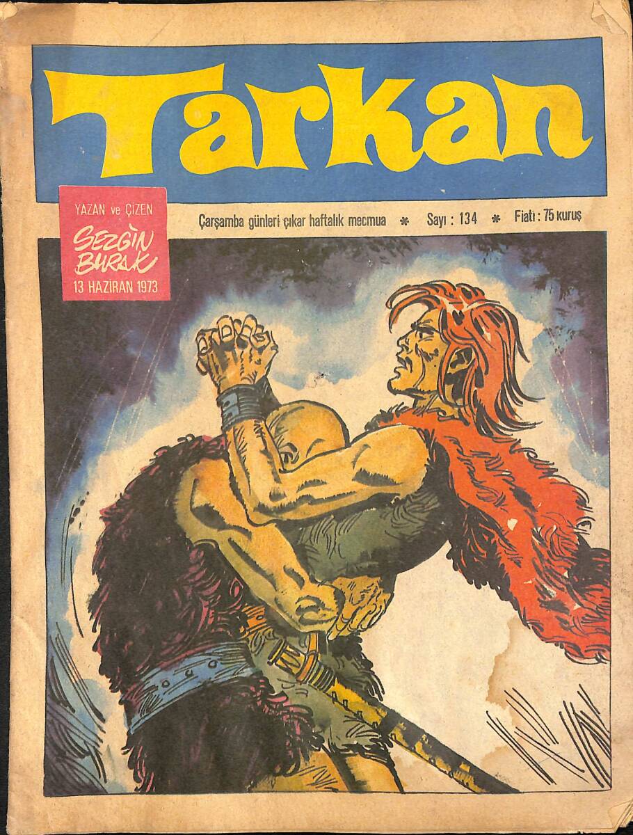 Tarkan Sayı 134 Viking Kanı 13 Haziran 1973 NDR91476 - 1
