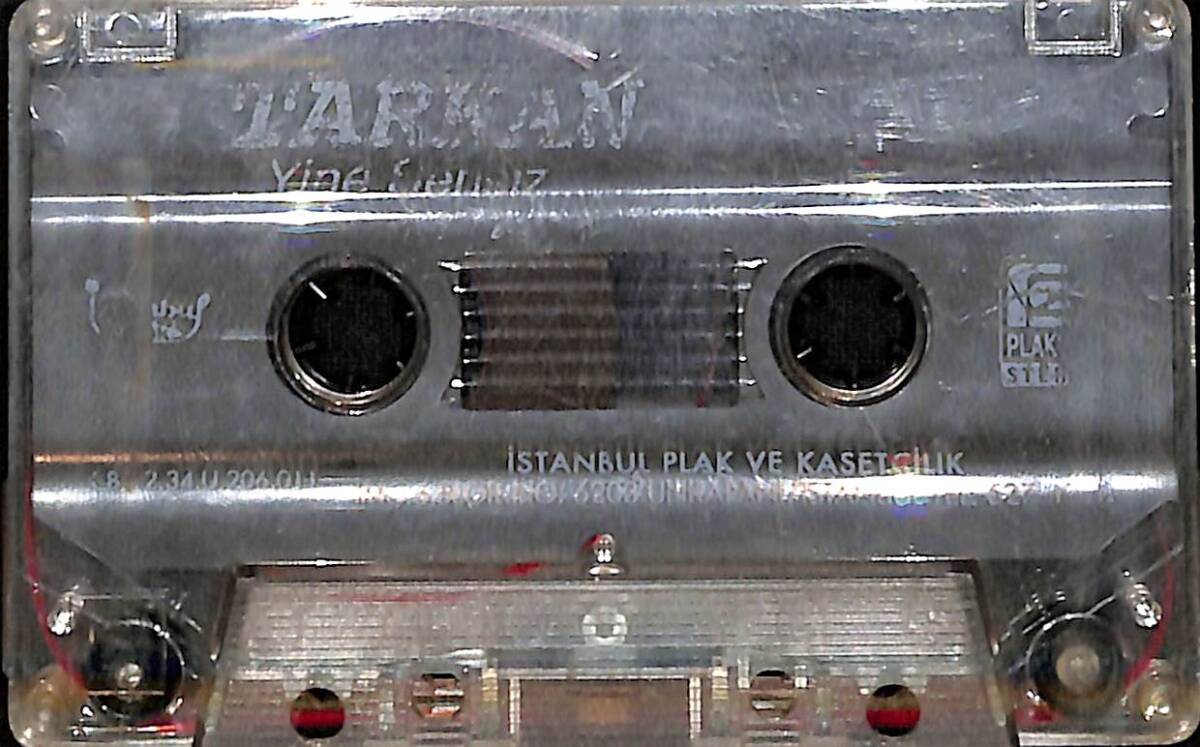 Tarkan - Yine Sensiz... Kaset (Mavi Bandrol - İkinci El) KST27727 - 2