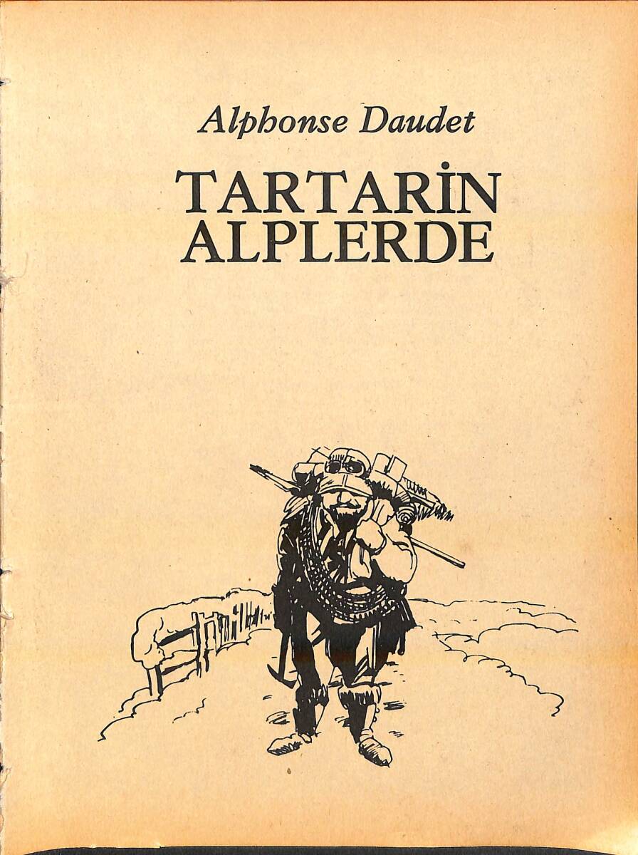 Tartarin Alplerde / Tam Macera (Milliyet Çocuk Çizgi Roman) NDR94081 - 1